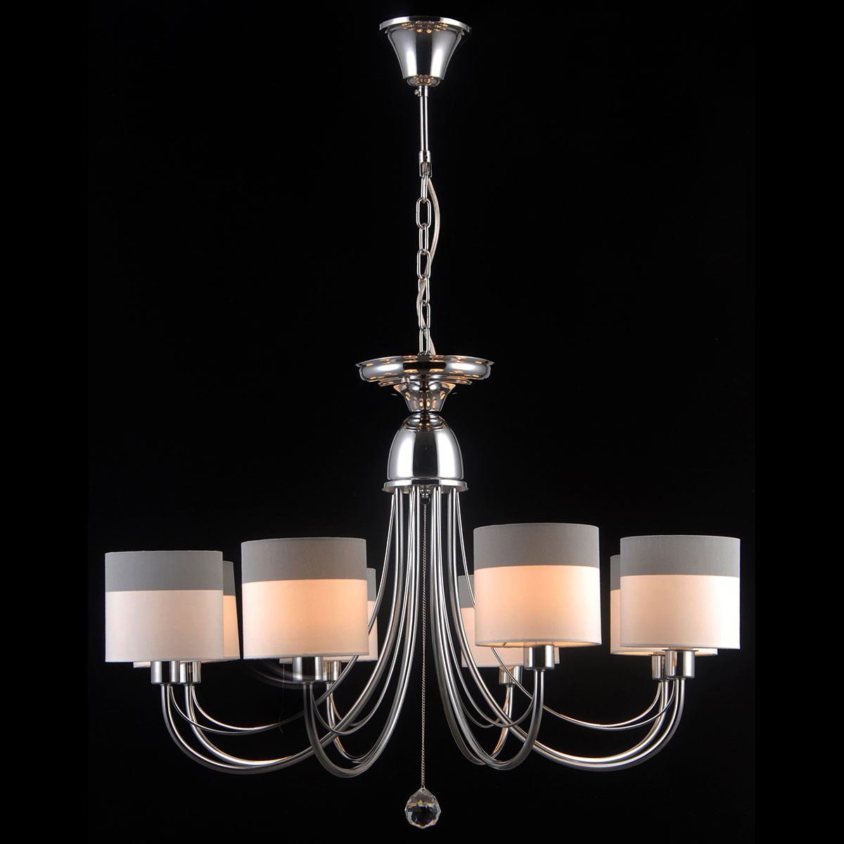 Подвесная люстра Natali Kovaltseva Olbia OLBIA 75086/8C CHROME