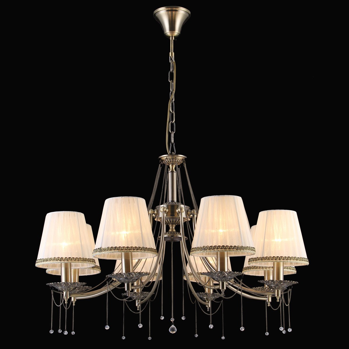 Подвесная люстра Natali Kovaltseva Sevilla Sevilla 70027-8C ANTIQUE