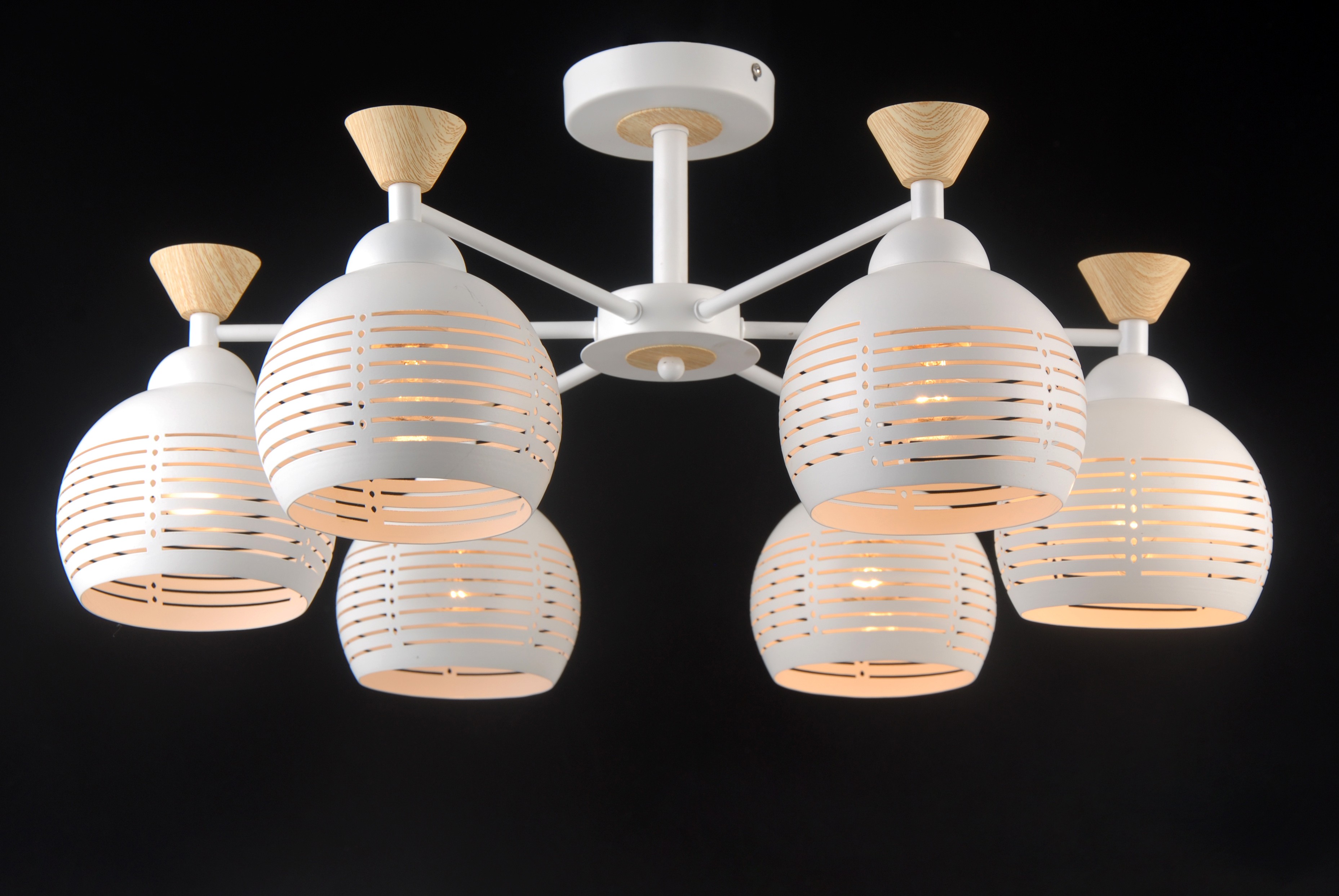 Потолочная люстра Natali Kovaltseva Stuttgart STUTTGART 81052-6C MATT WHITE