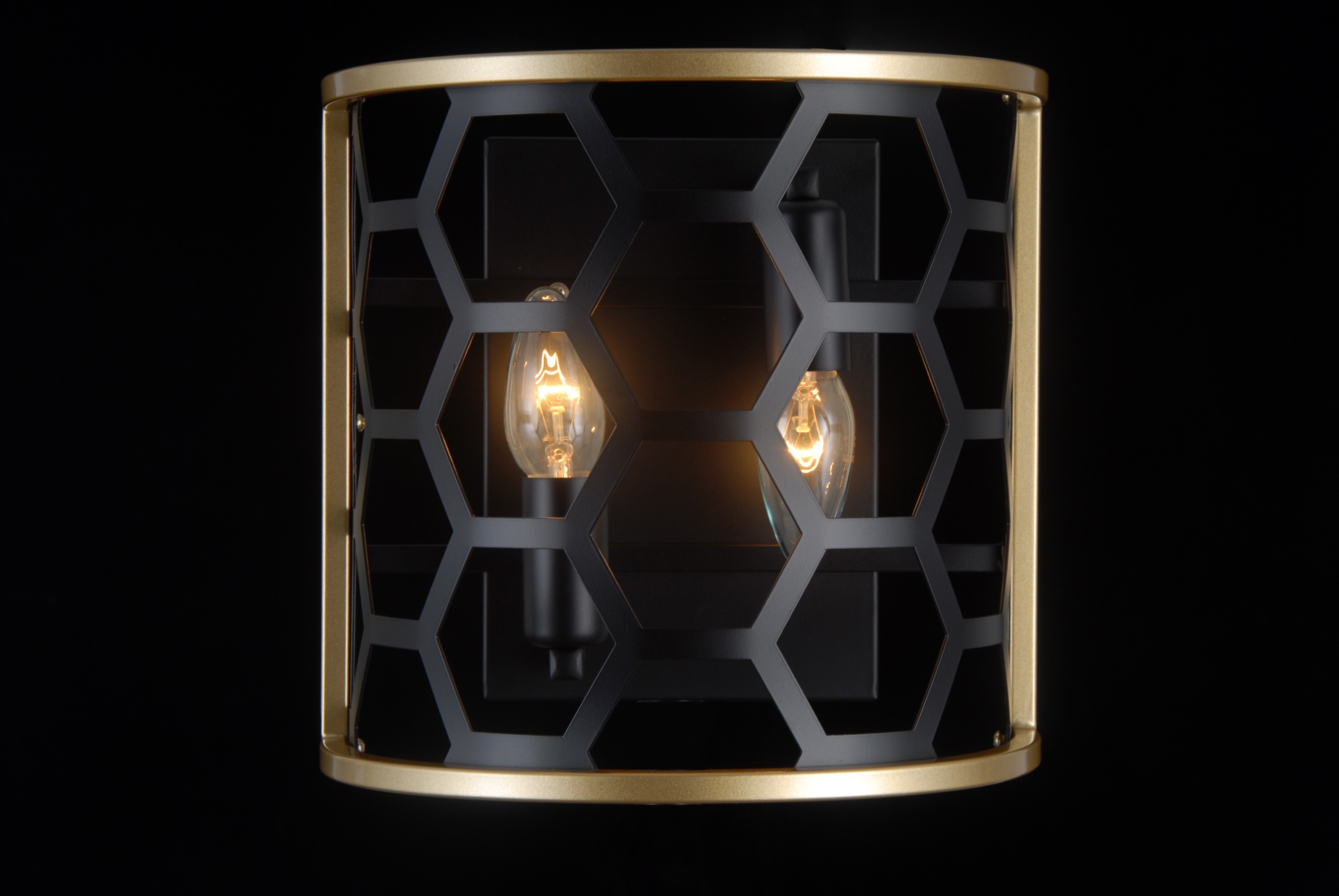 Настенное бра Natali Kovaltseva Valencia VALENCIA 81059-2W MATT BLACK