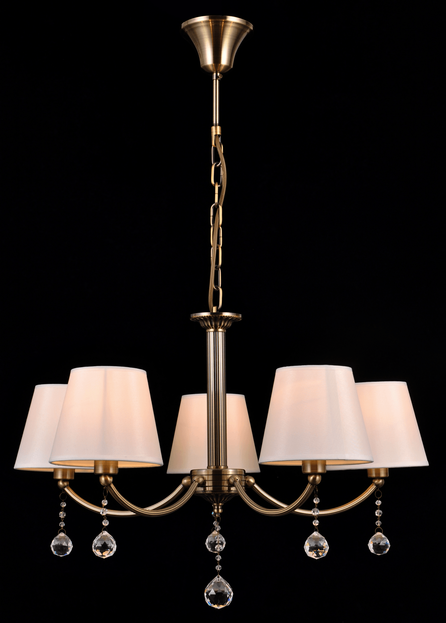 Подвесная люстра Natali Kovaltseva Le Mans Le Mans 75003-5C ANTIQUE