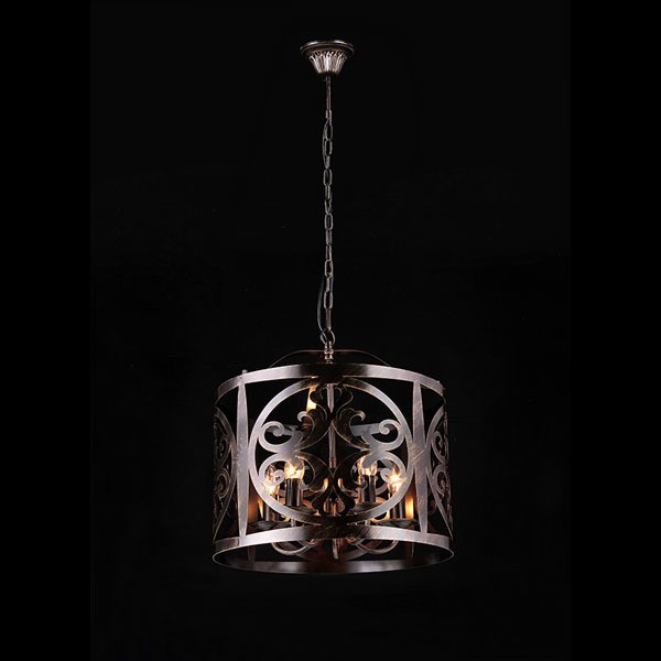 Подвесная люстра Natali Kovaltseva Renaissance Renaissance10440/5P BROWN COPPER GD