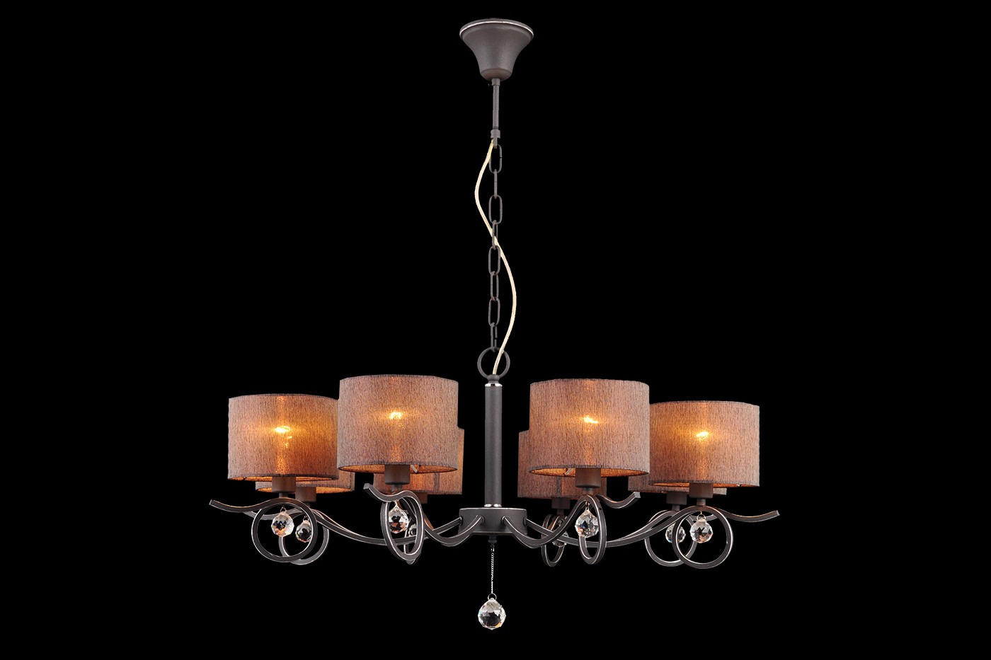 Подвесная люстра Natali Kovaltseva Turandot TURANDOT 75057/8C