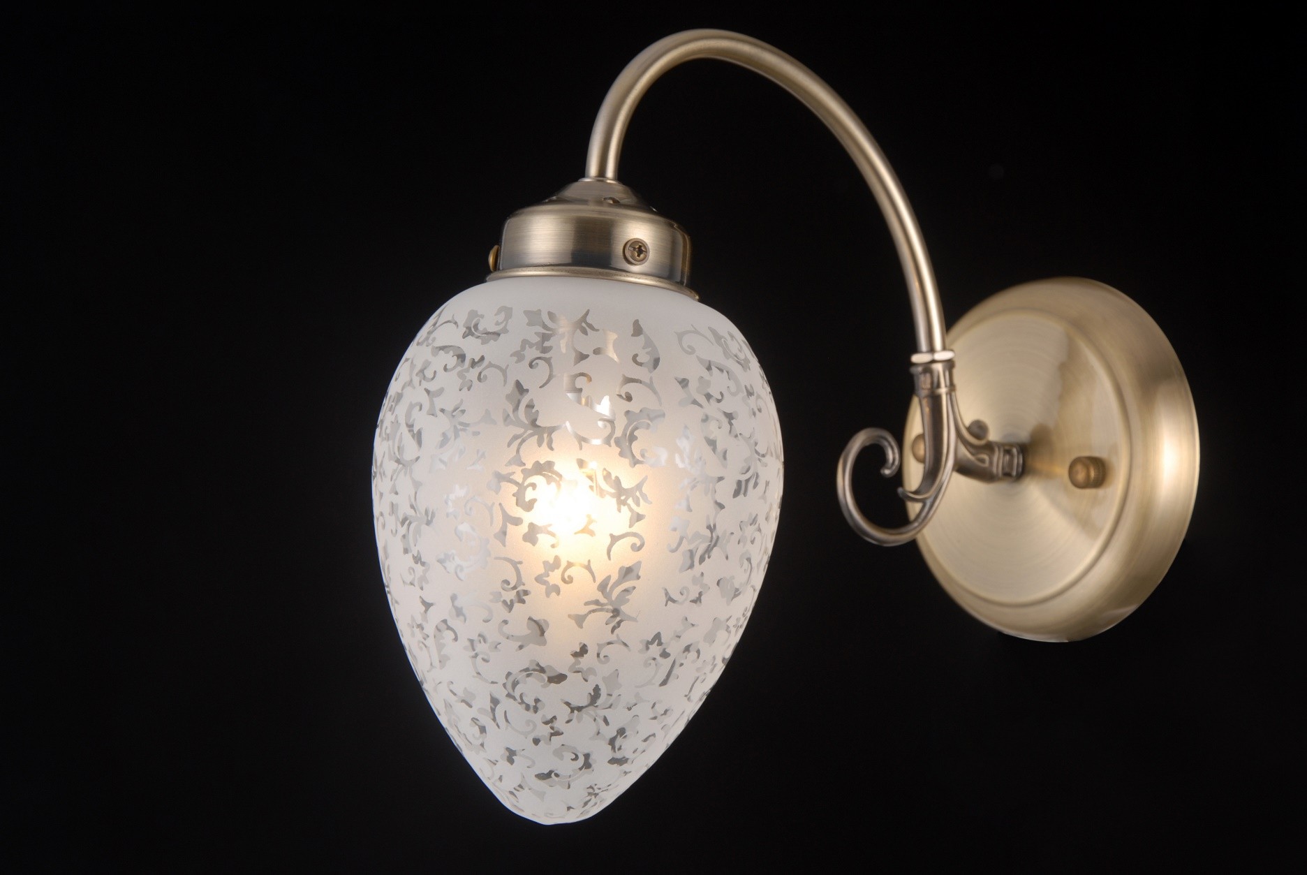 Настенное бра Natali Kovaltseva Zaragoza ZARAGOZA 81050-1W ANTIQUE BRASS