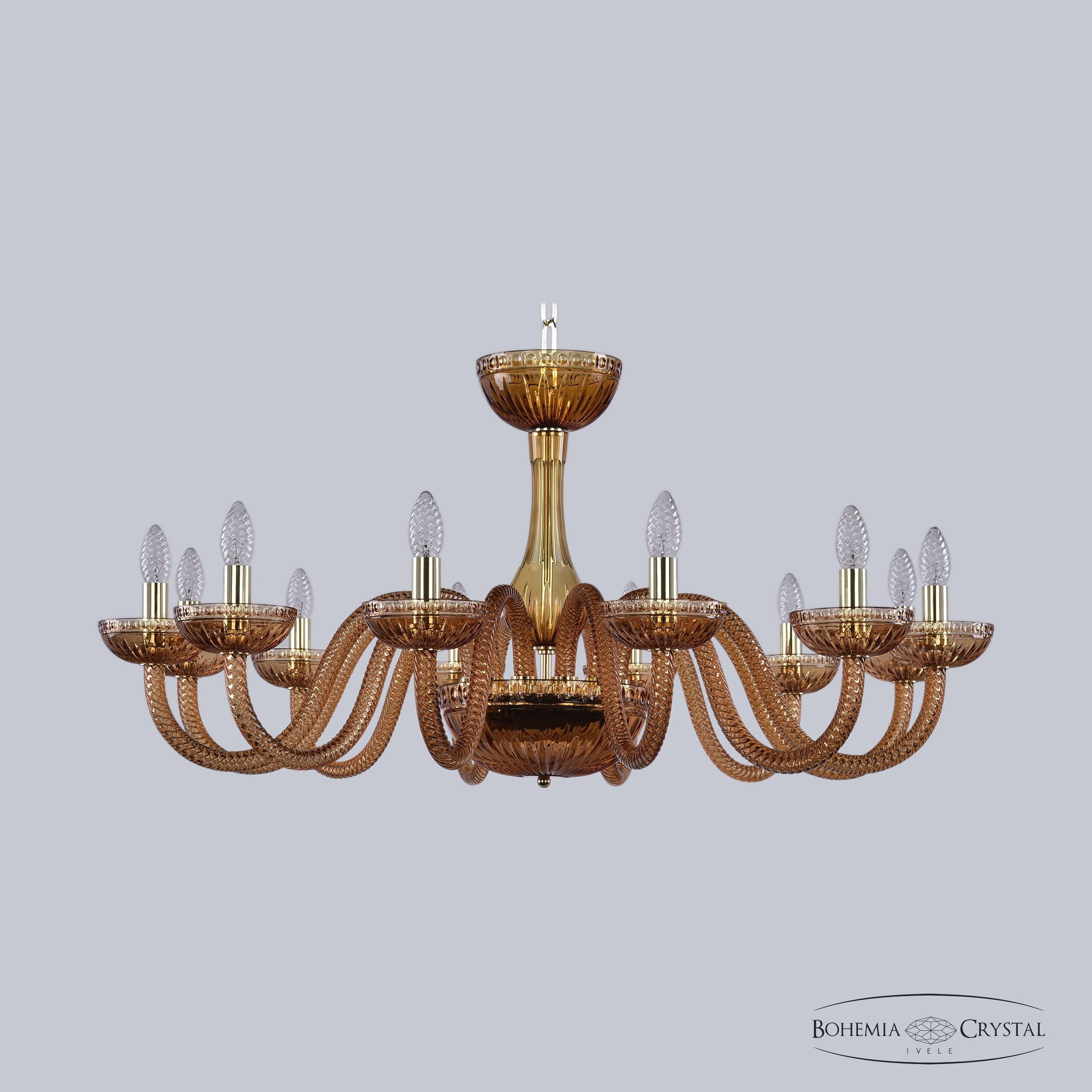 Подвесная люстра Bohemia 1310 1310/12/360 G Am/Amber/M-1G