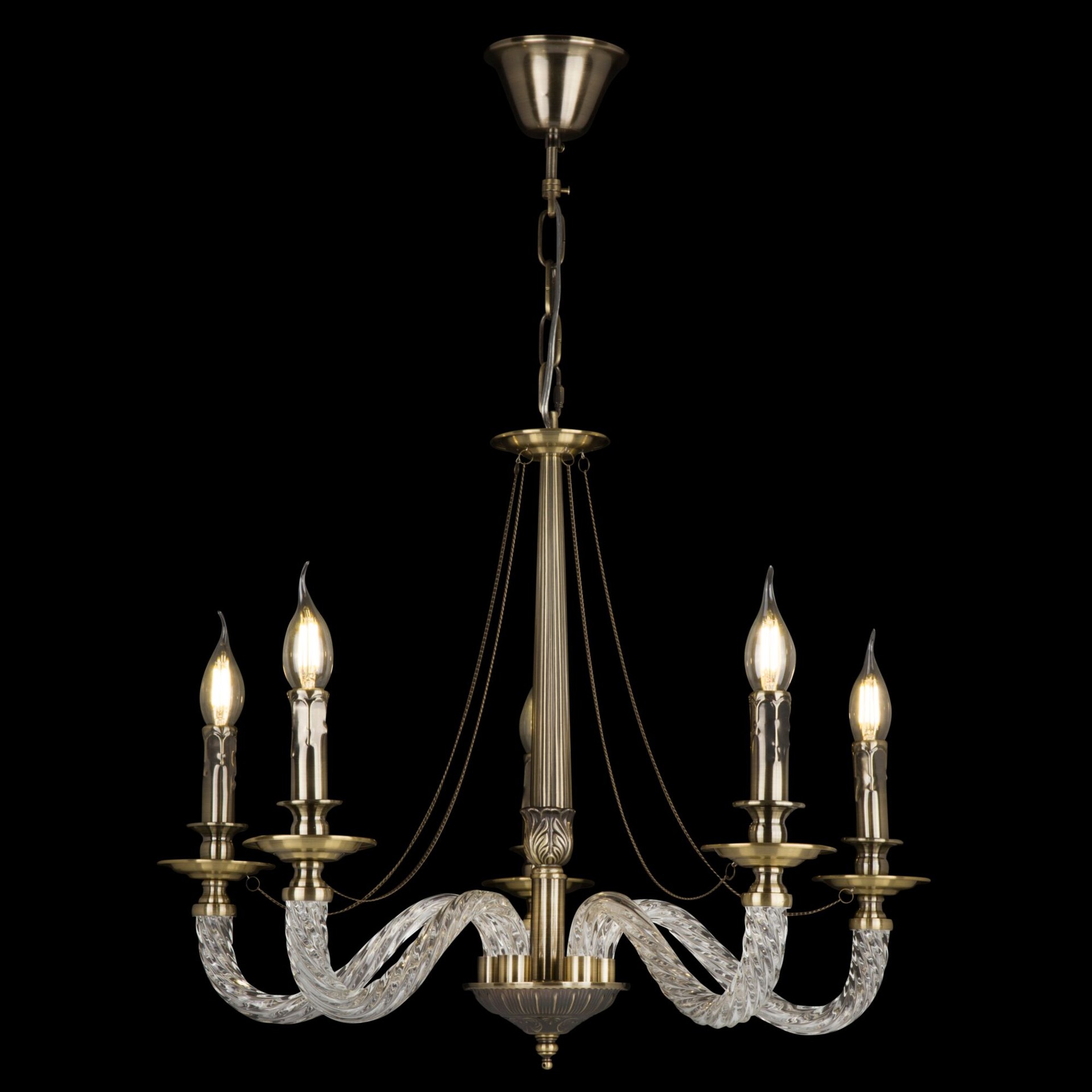 Подвесная люстра Freya Charis FR2007PL-05BZ