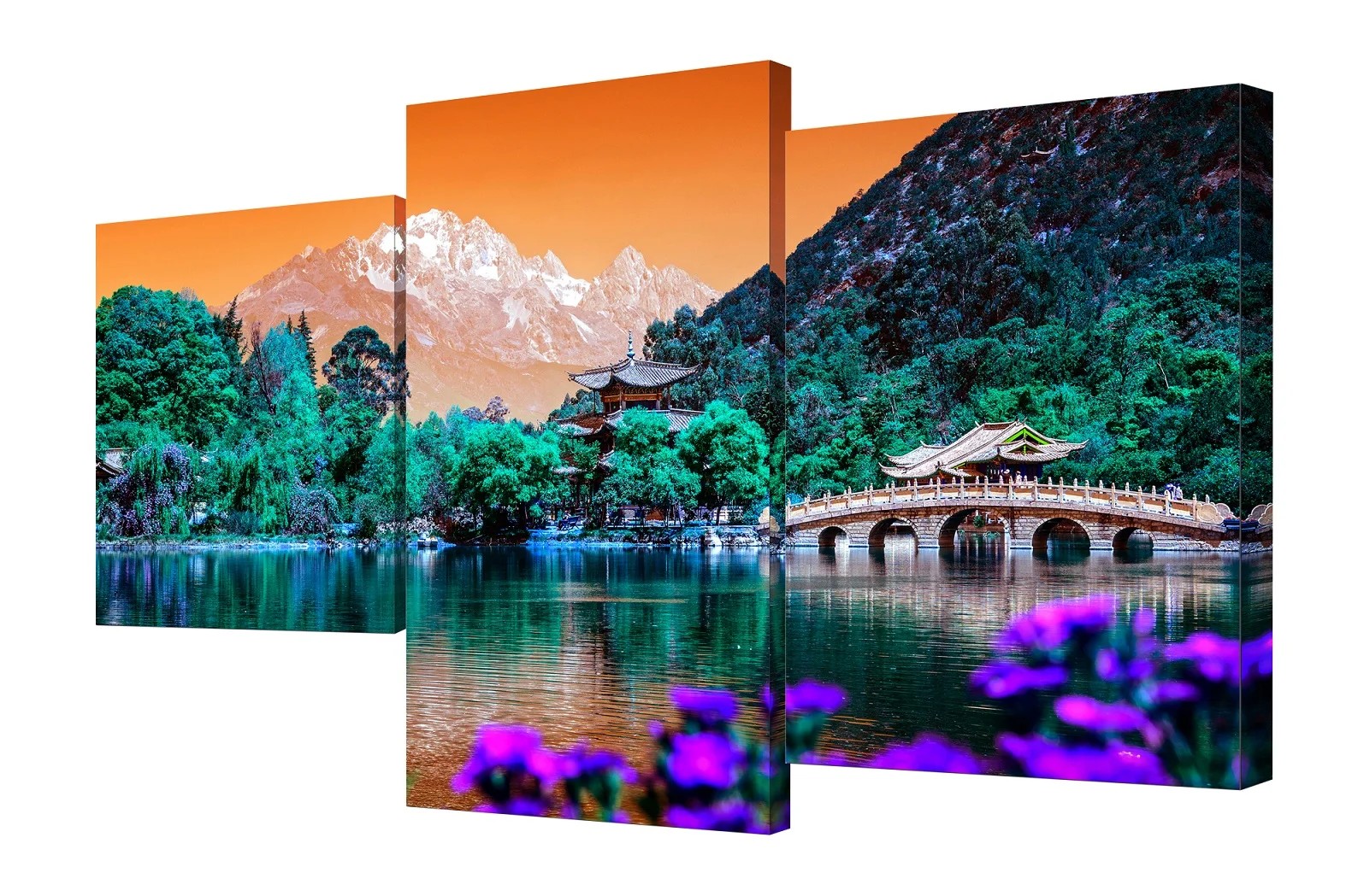 Модульные картины Toplight Пейзаж TL-MM1025