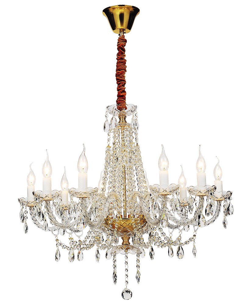 Подвесная хрустальная люстра Амедеа Seven Fires 20308.01.01.10