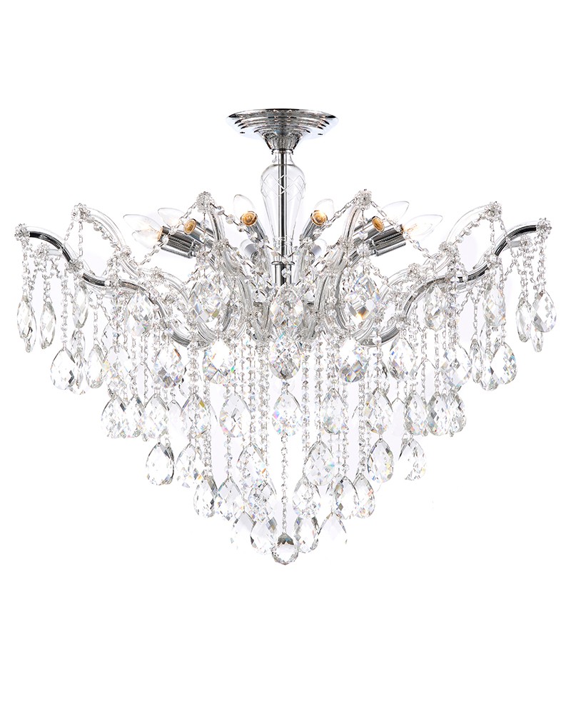 Потолочная люстра Lumien Hall Кая 0027/12C-CR