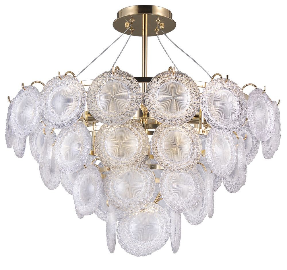 Потолочная люстра Lumien Hall Антеро 3009/8P-DGD-CL