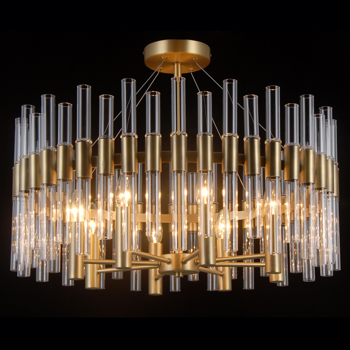 Потолочная люстра Lumien Hall Селсо 3016/8P-AB-P