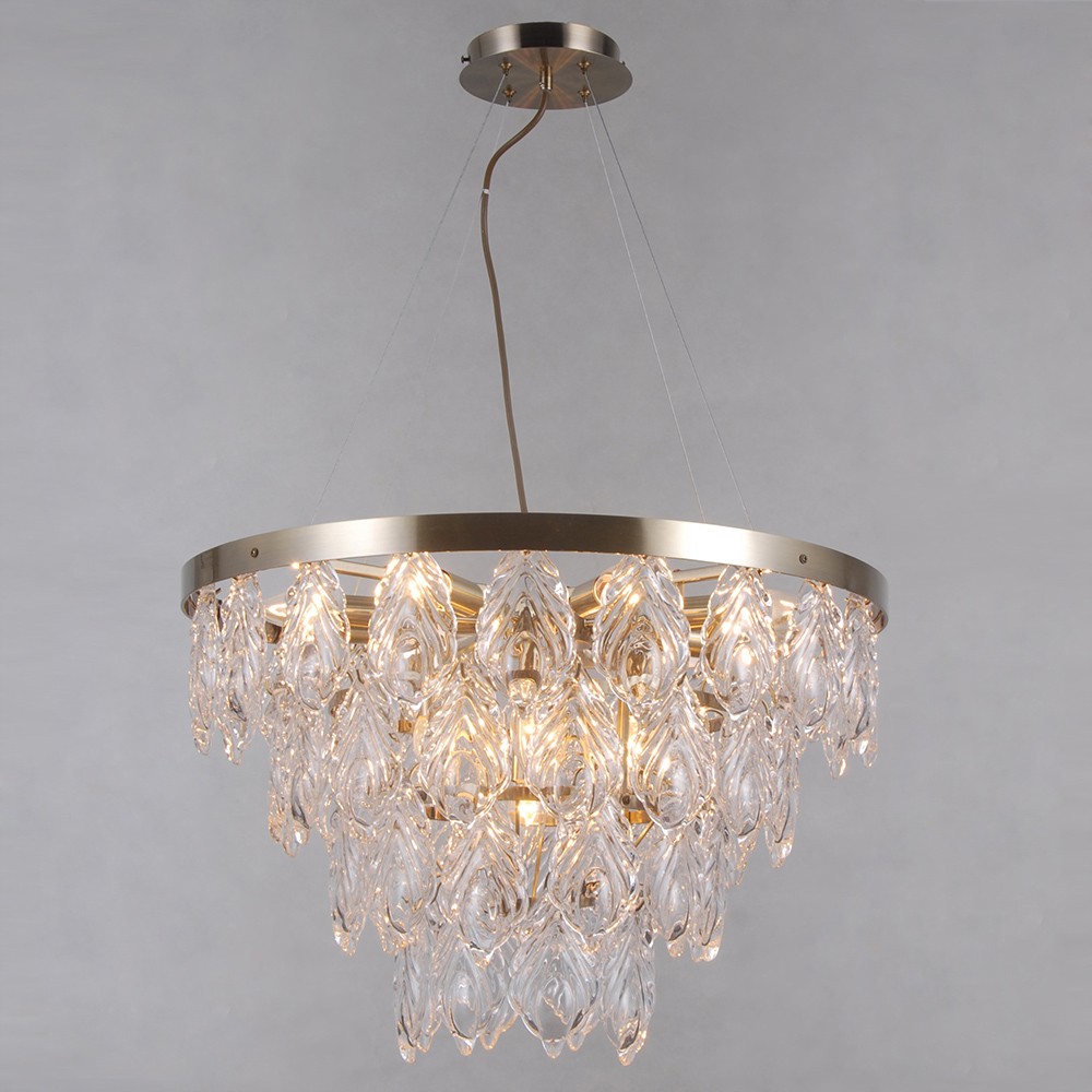 Подвесная хрустальная люстра Олберт Lumien Hall 30471.01.05.13