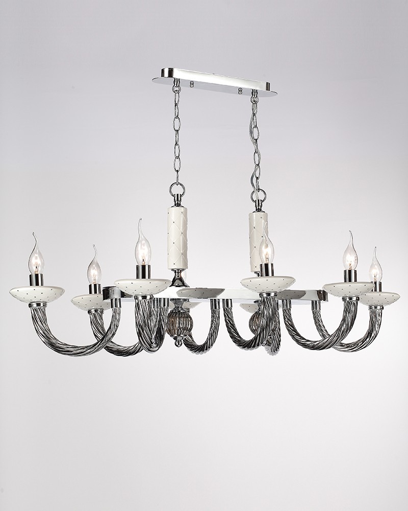 Подвесная люстра Lumien Hall Летисия P17076/8CR