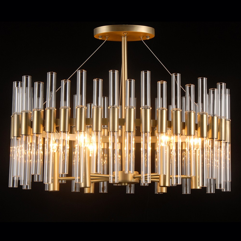 Потолочная люстра Lumien Hall Селсо 3016/6PL-AB-P