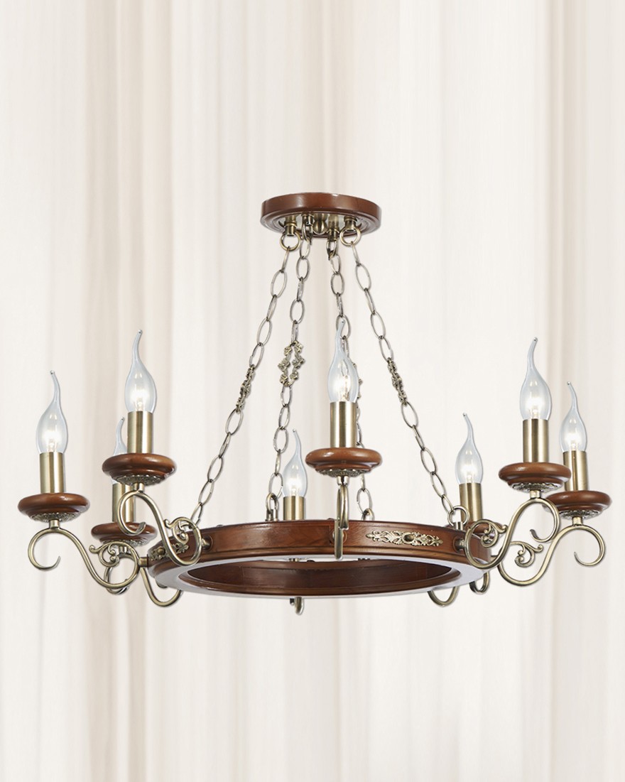 Подвесная люстра Lumien Hall Байон H17028/8AB