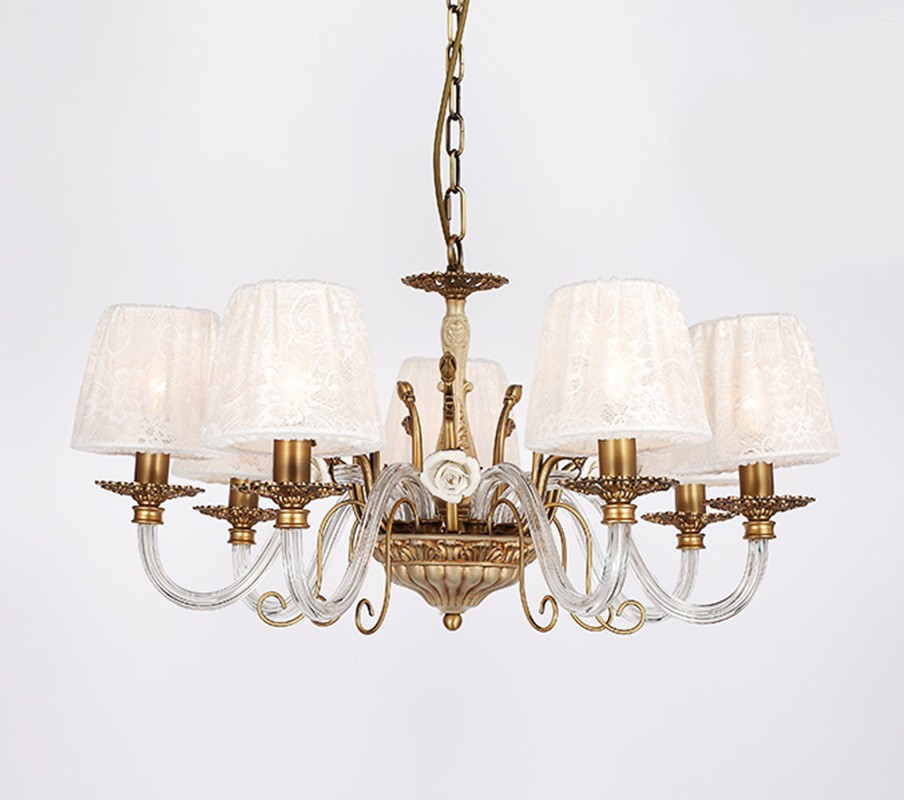 Люстра подвесная с цветочками Ноелия H17066/7PCC Lumien Hall