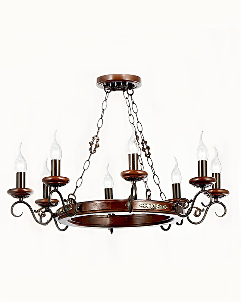 Подвесная люстра Lumien Hall Байон H17028/8LBCG