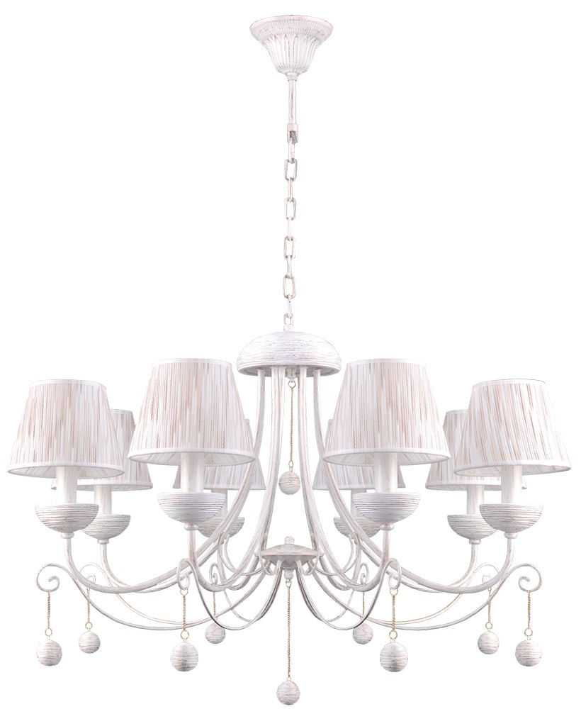 Подвесная люстра Lumien Hall Мелани 1013/8H-WT-GD