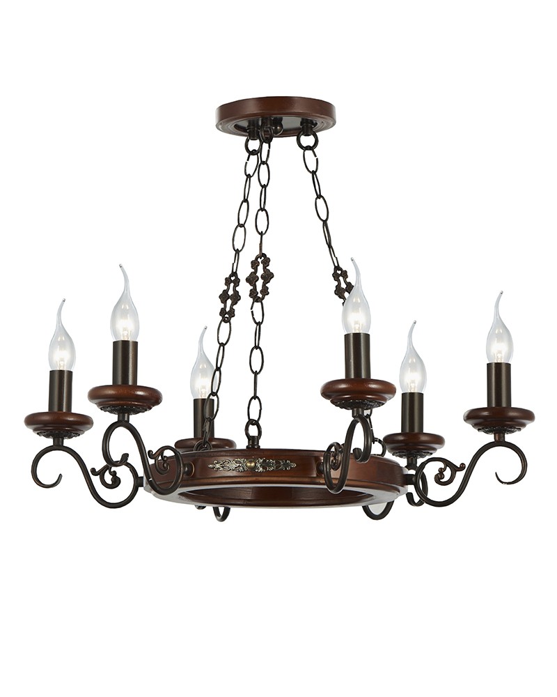 Подвесная люстра Lumien Hall Байон H17028/6LBCG