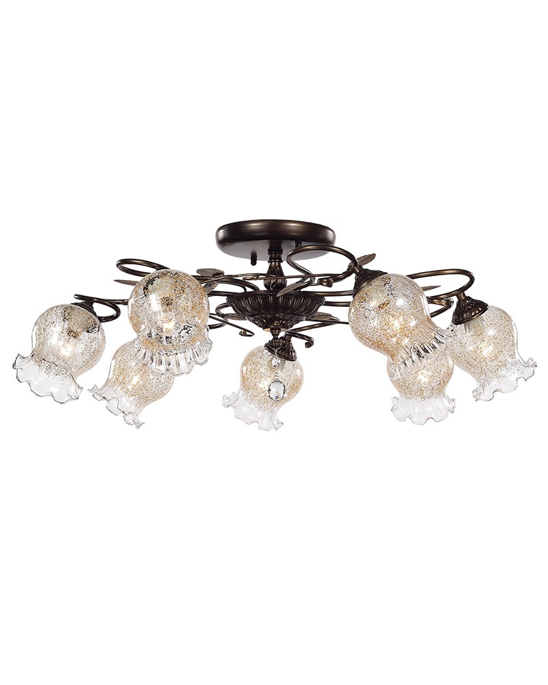 Потолочная люстра Lumien Hall Хели S17049/7LPG