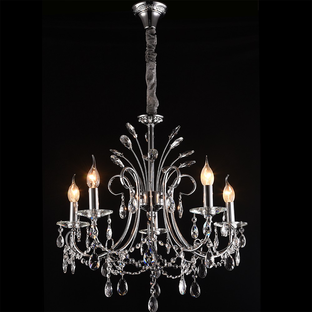 Подвесная люстра Lumien Hall Хлоя 0015/5P-CR