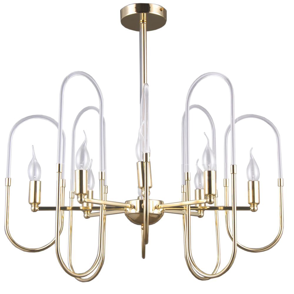 Люстра на штанге Lumien Hall Эмерис 2028/8P-DGD