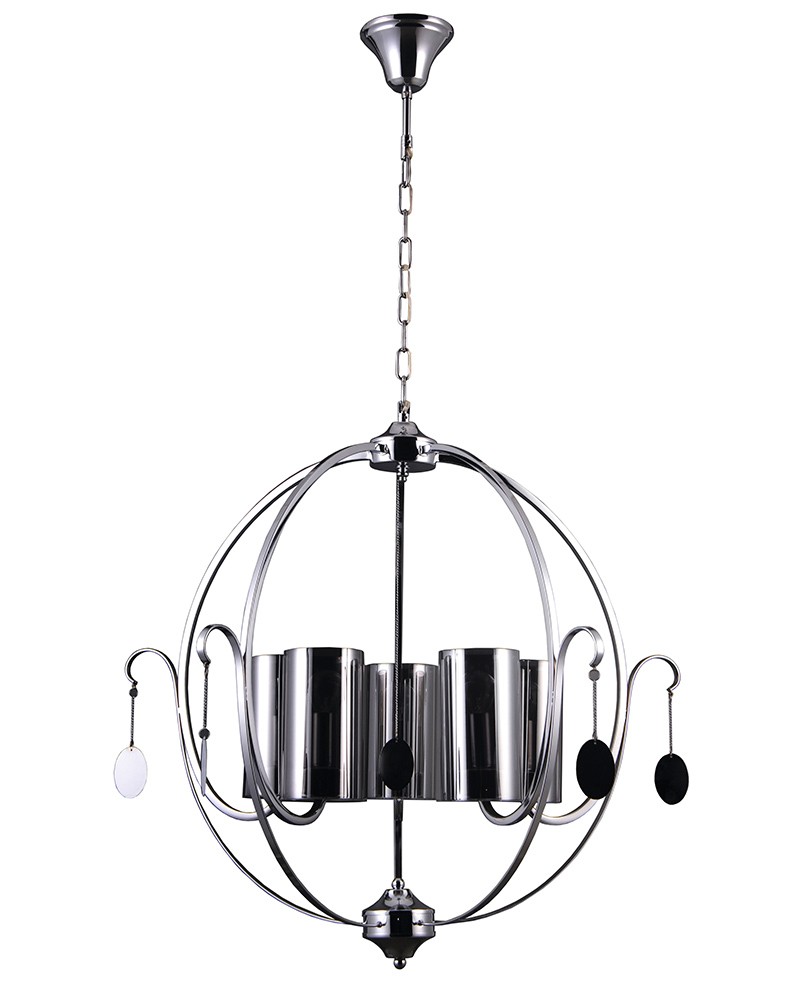 Подвесная люстра Lumien Hall Илис 3303/5H-CR-SNS-SY