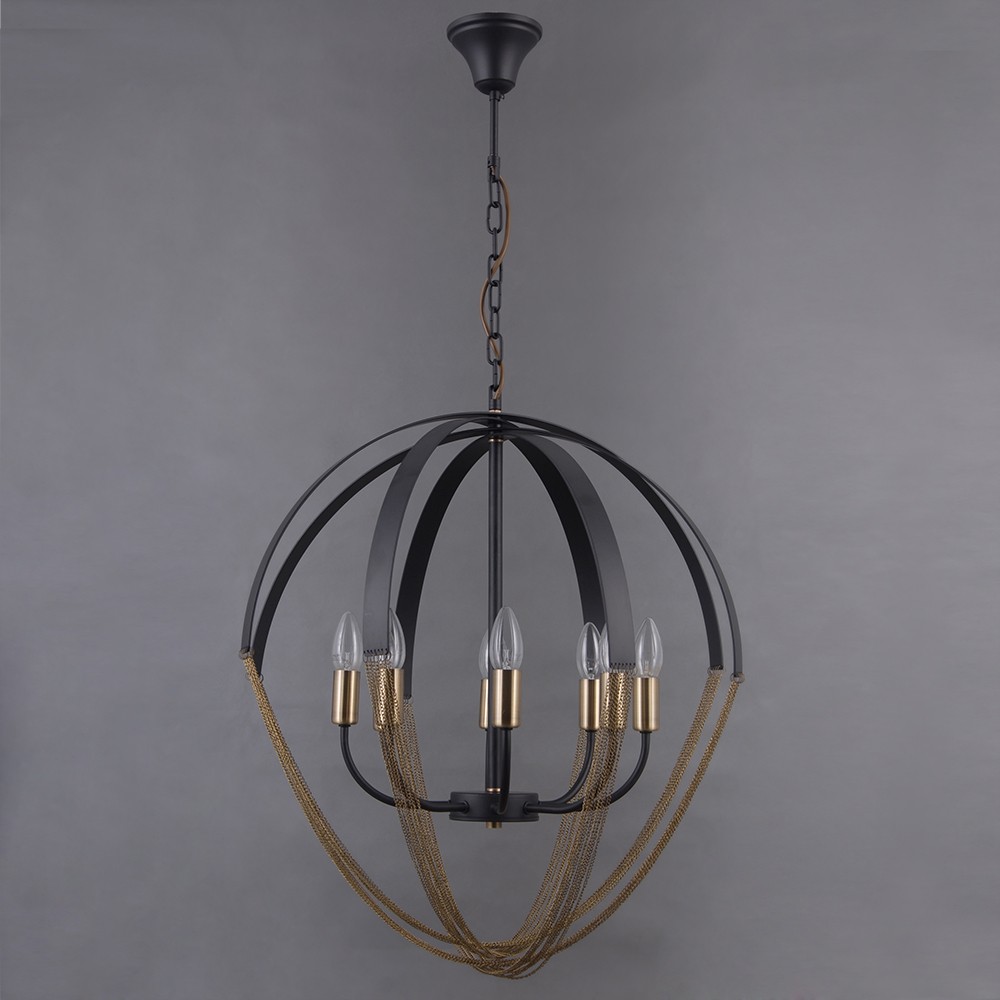 Люстра с веревками Сандар 20319.01.37.08 Lumien Hall