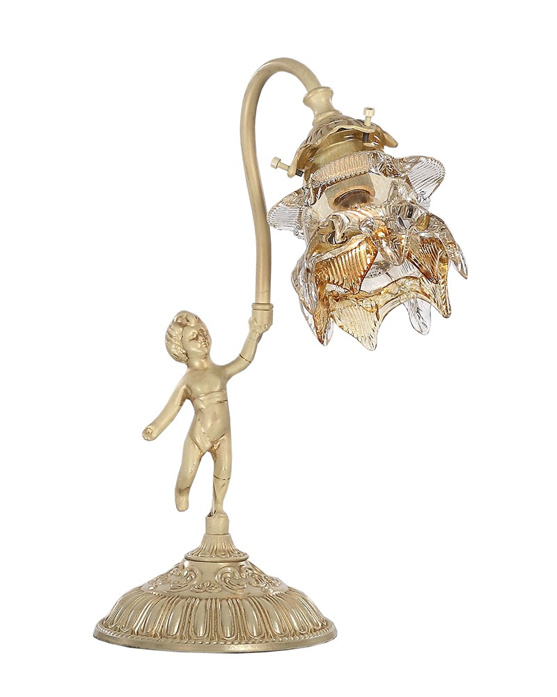 Настольная лампа с человечками Эльза T17050/1YHG Lumien Hall