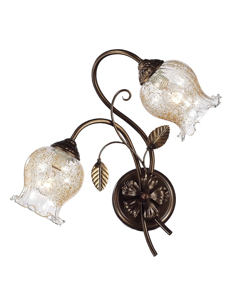 Настенное бра Lumien Hall Хели W17049/2LPG