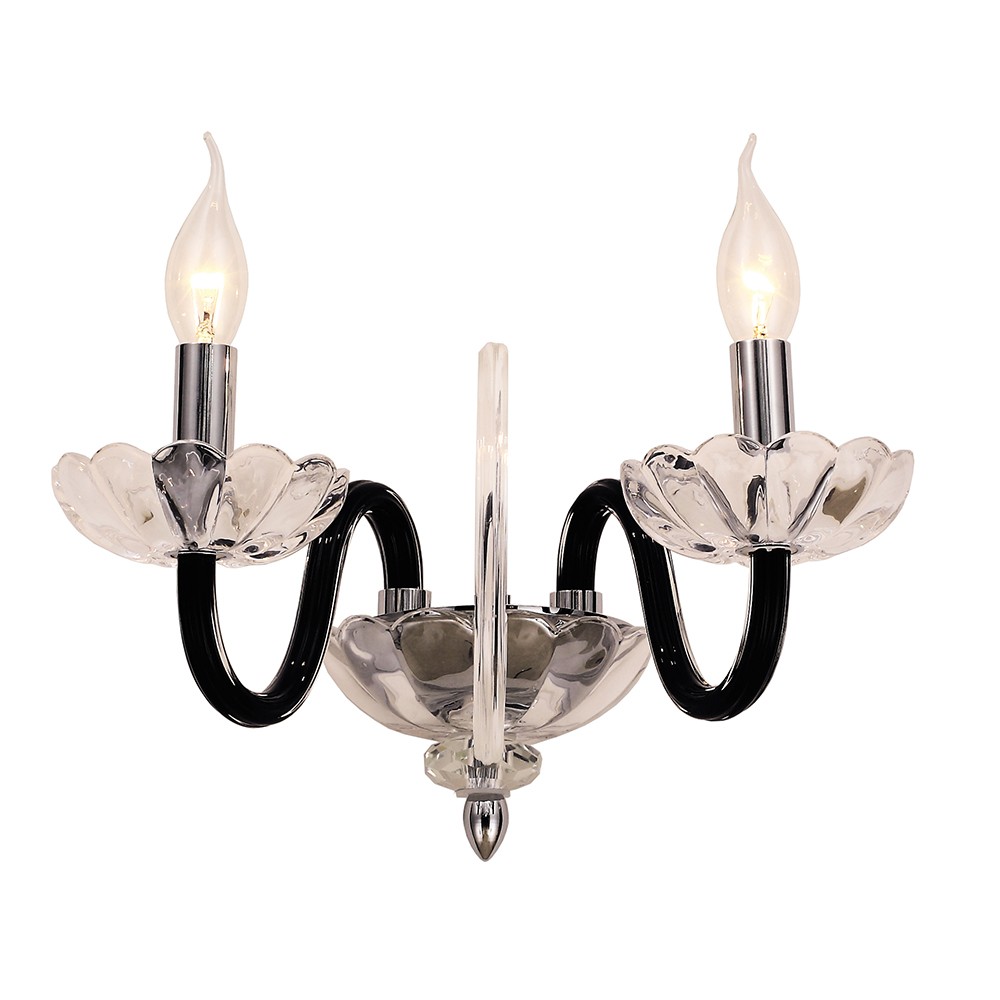 Настенное бра Lumien Hall Дайом 2023/2W-BKCR