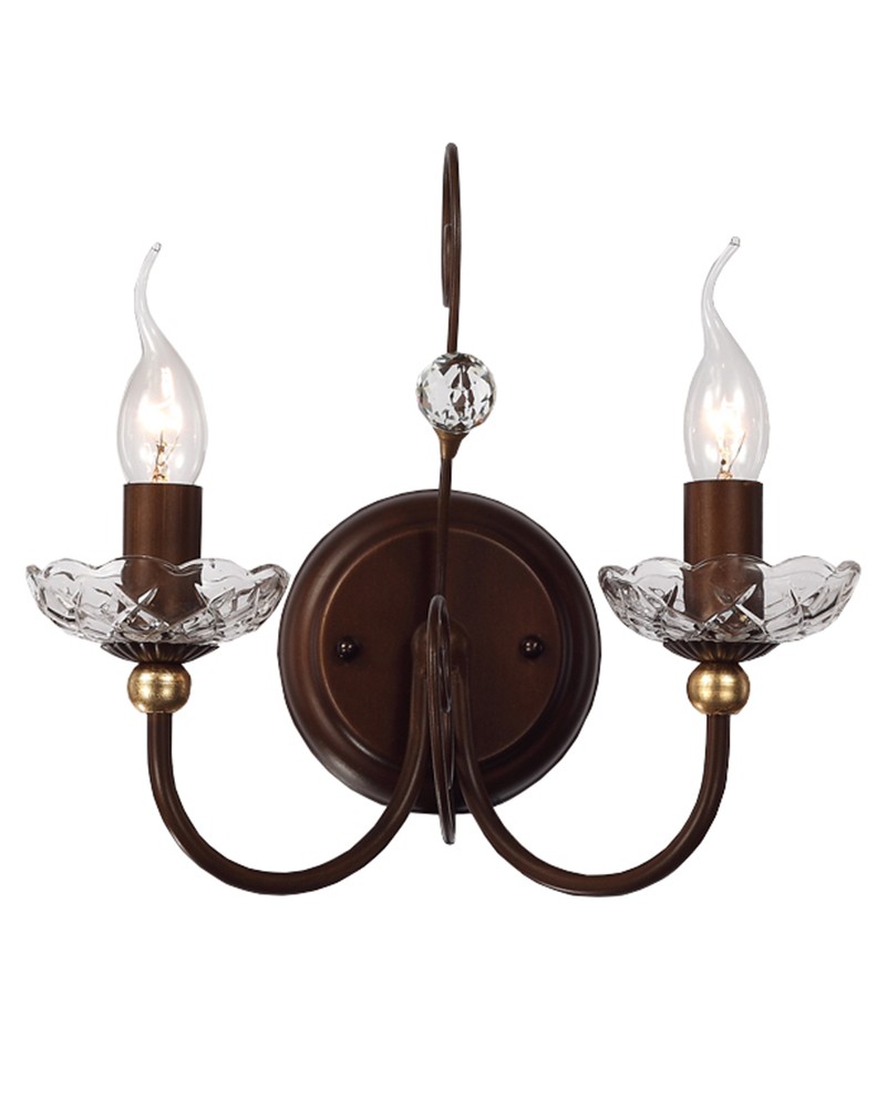Настенное бра Lumien Hall Брилл W17032/2RBOC