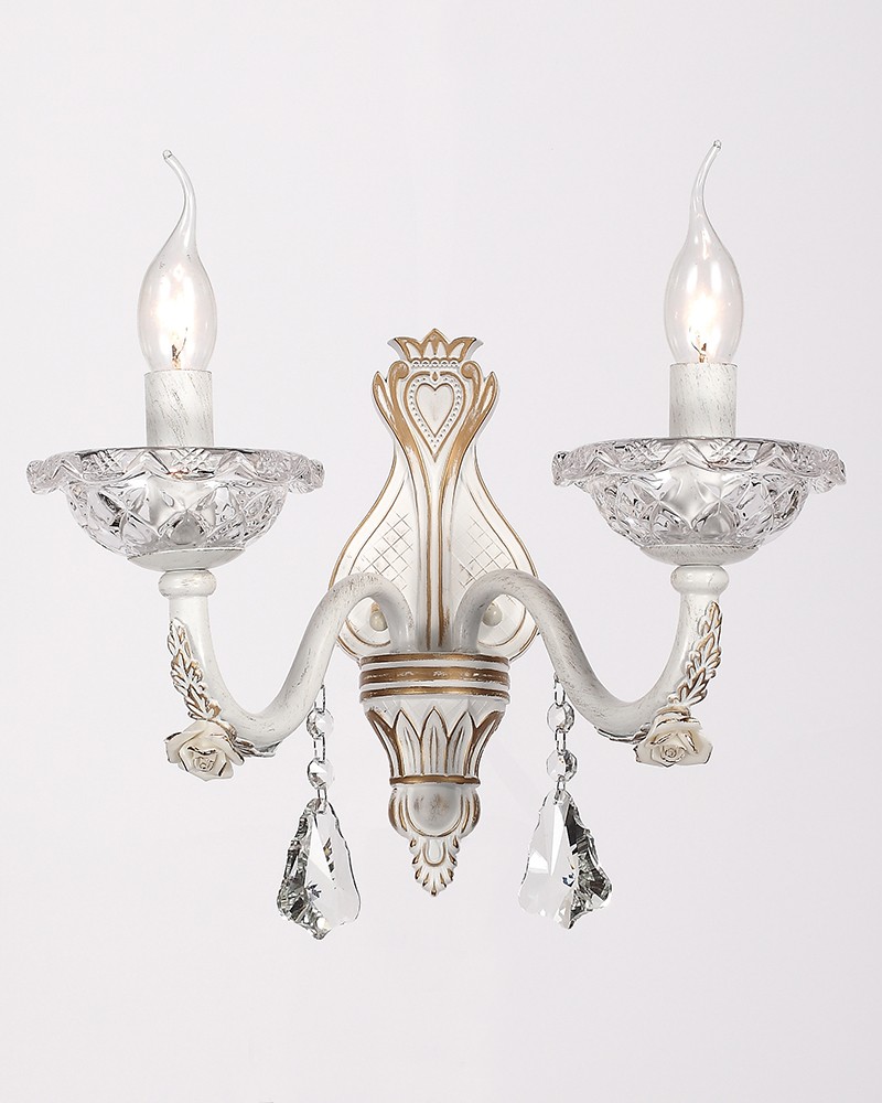 Бра с цветочками Кейнд W17064/2MWGB Lumien Hall