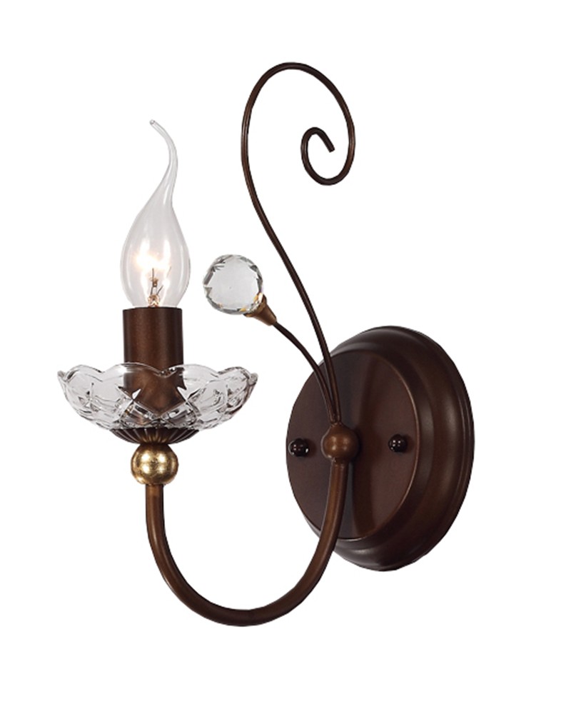 Настенное бра Lumien Hall Брилл W17032/1RBOC