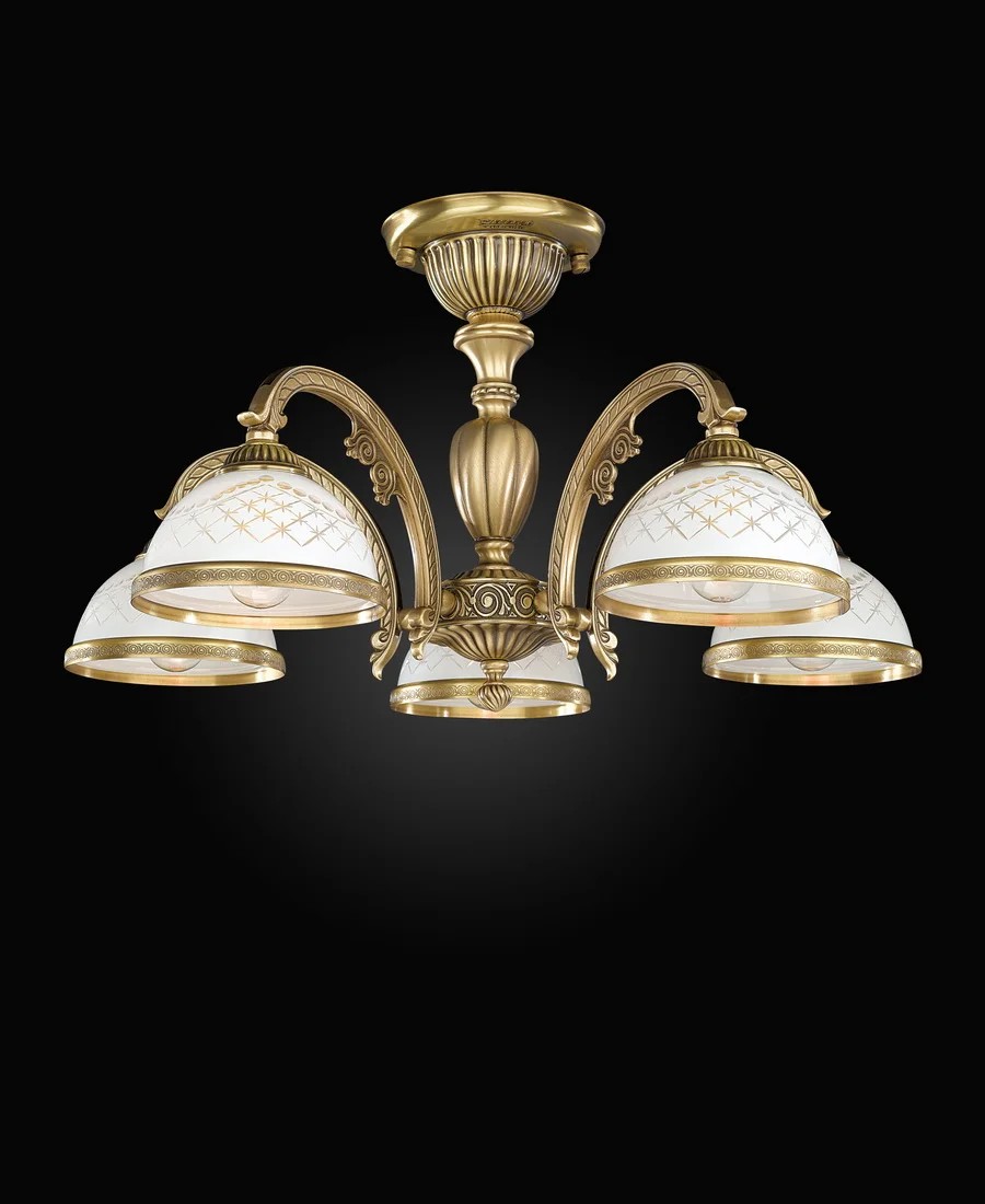 Потолочная люстра Reccagni Angelo 7022 PL 7022/5