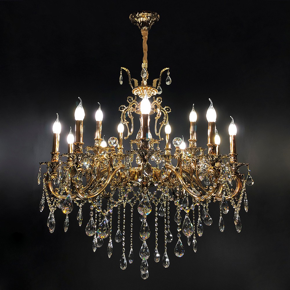 Подвесная хрустальная люстра Стифен Seven Fires 20327.01.01.15