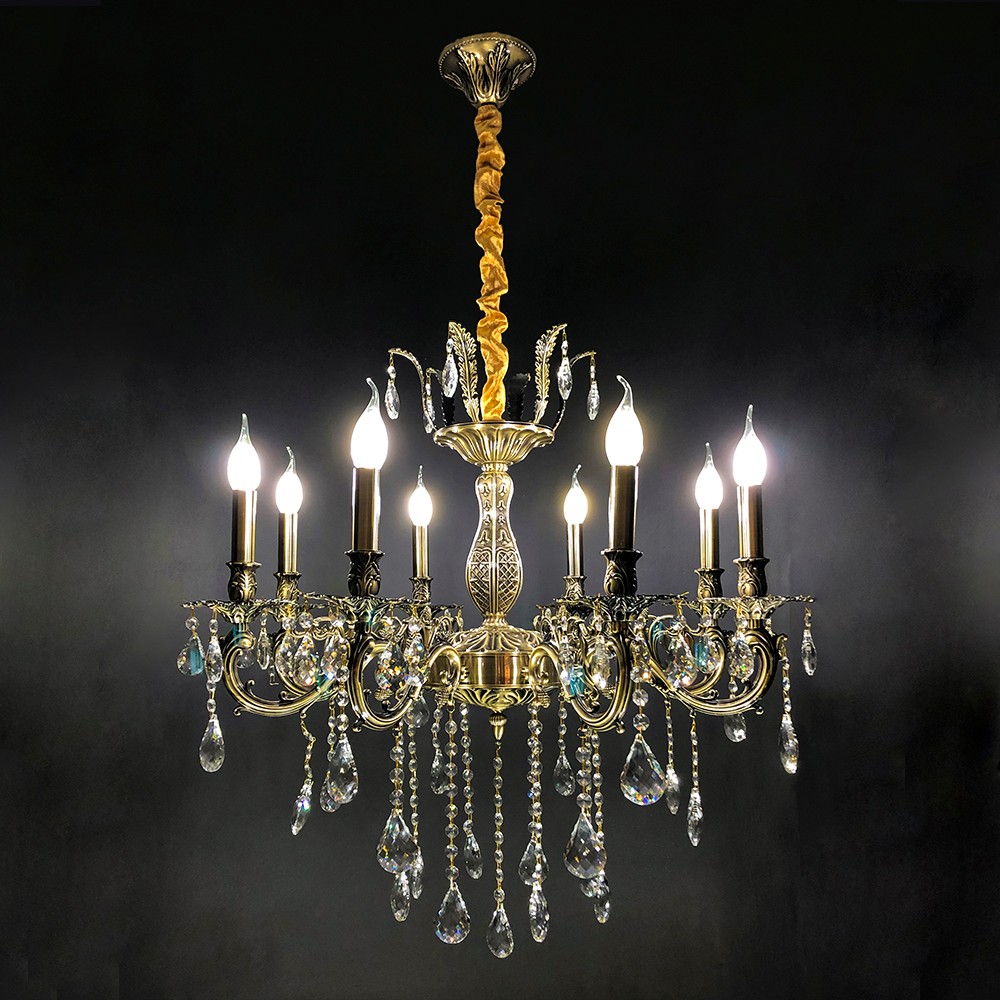 Подвесная хрустальная люстра Стифен Seven Fires 20327.01.05.08