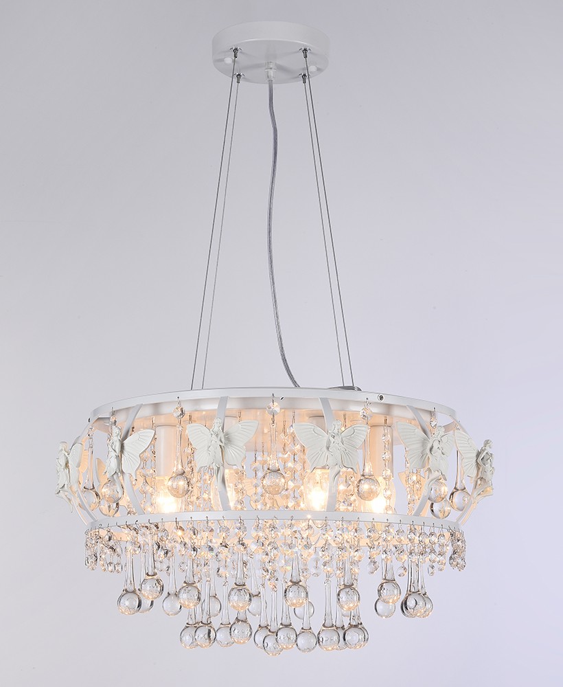 Подвесная хрустальная люстра Леонора Seven Fires 34048.01.09.08