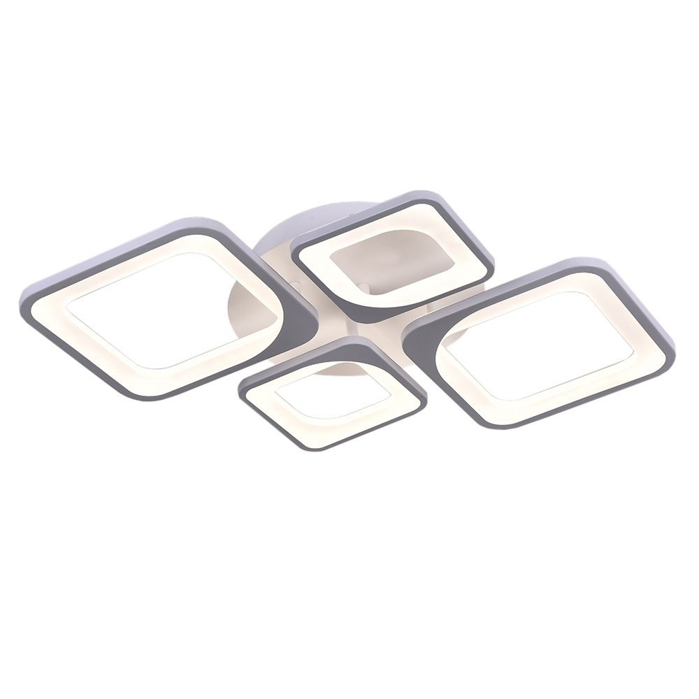 Потолочная светодиодная люстра Квадро Seven Fires 74508.01.09.04