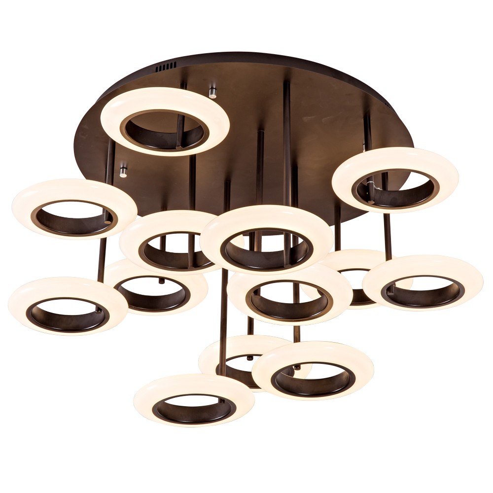 Потолочная светодиодная люстра Саймон Seven Fires 74557.01.14.13