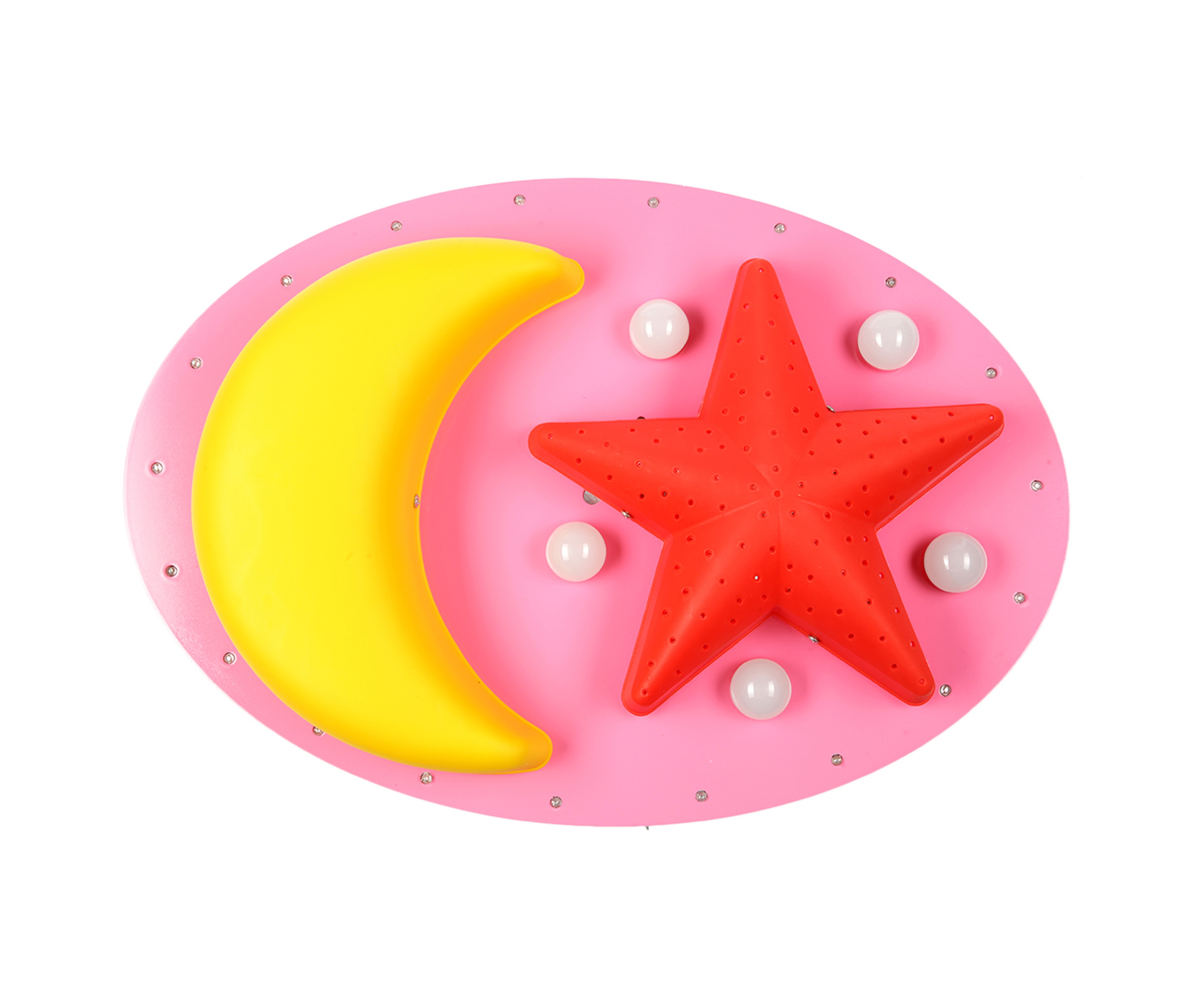 Разноцветный настенный светильник Deti_Igrushki 07458,10 KINK Light