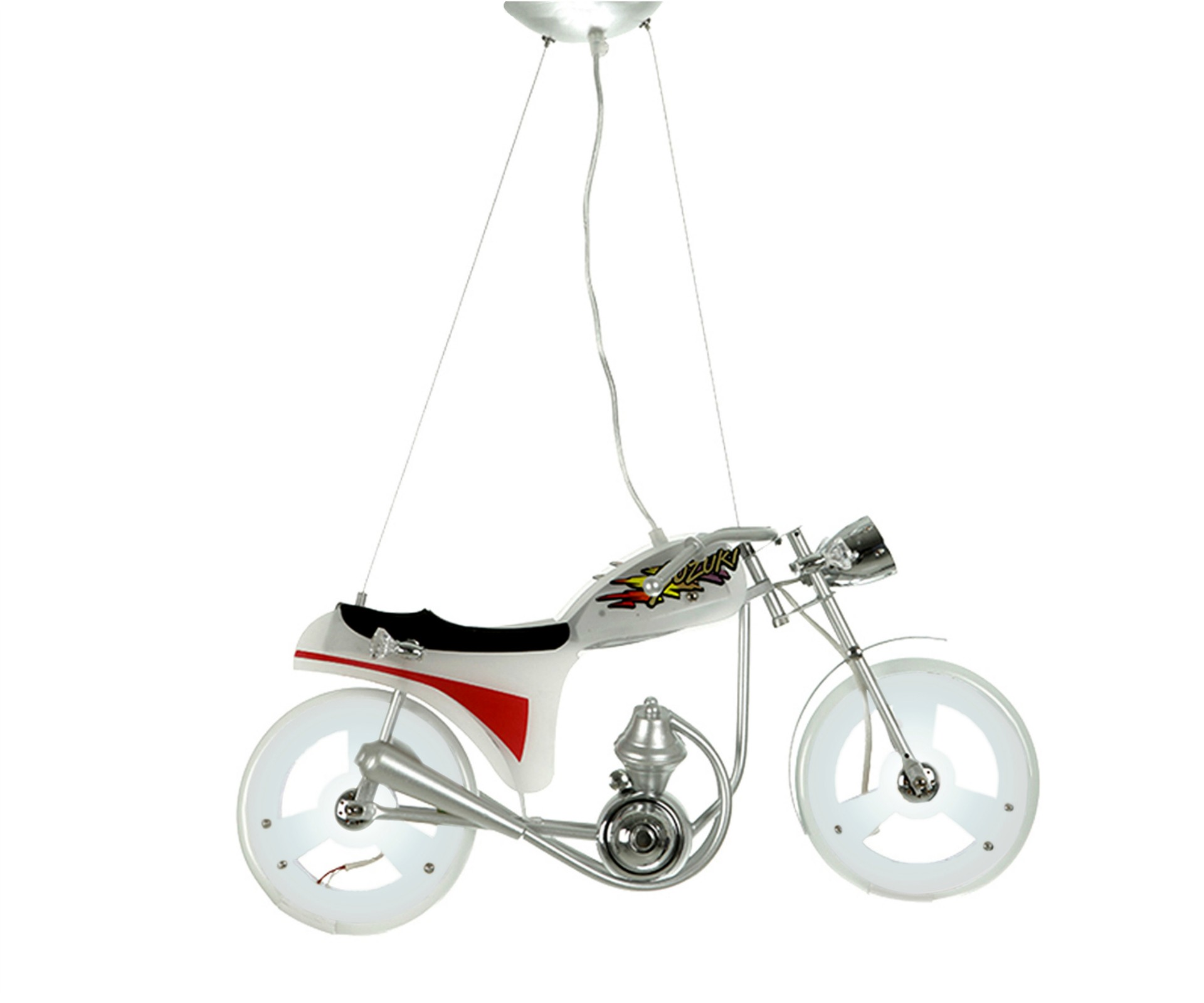 Подвесной светильник мотоцикл Deti_Moto_Velo 07471 KINK Light