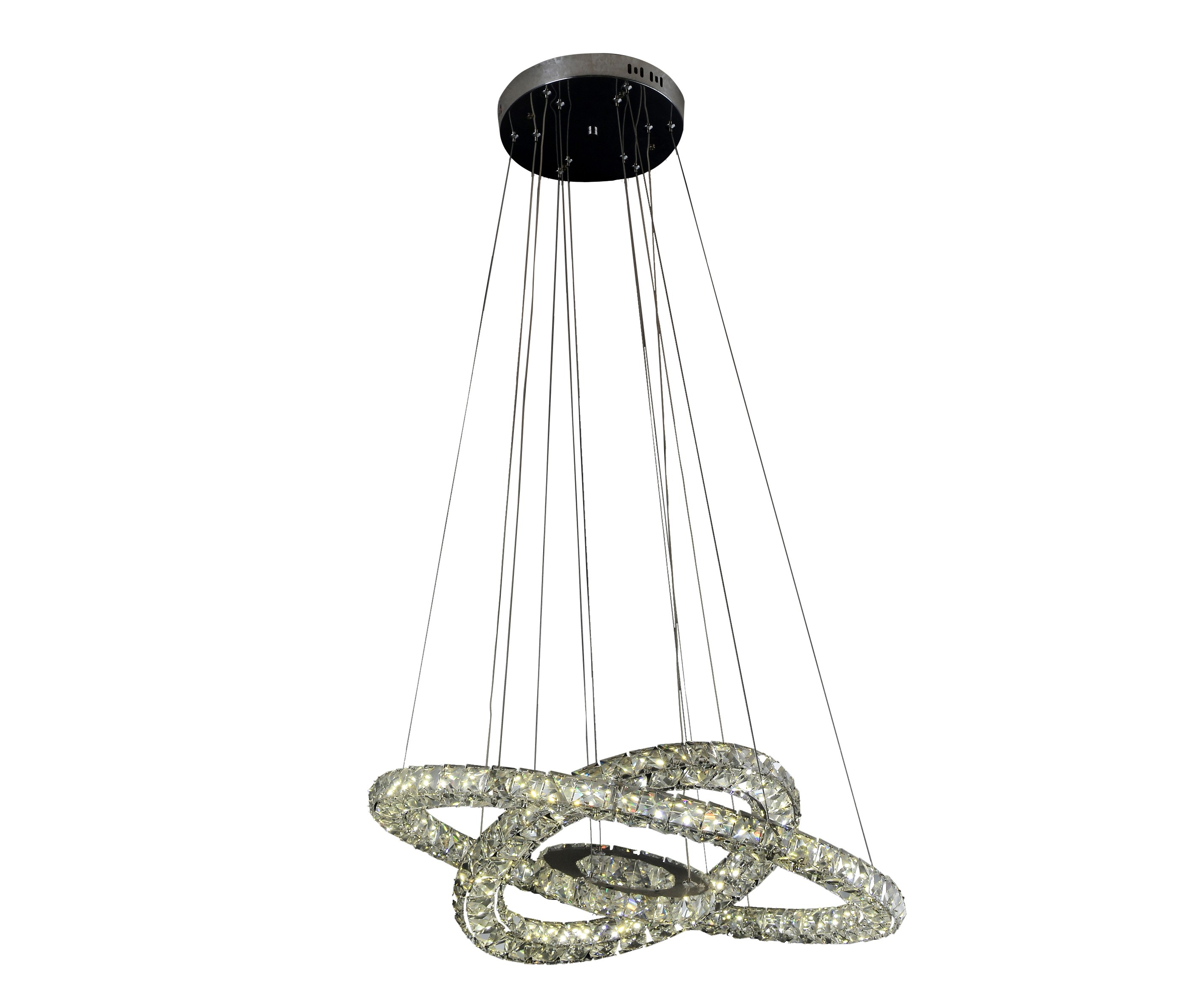 Подвесная люстра KINK Light Тор-Кристалл 08557(3000-6000К)