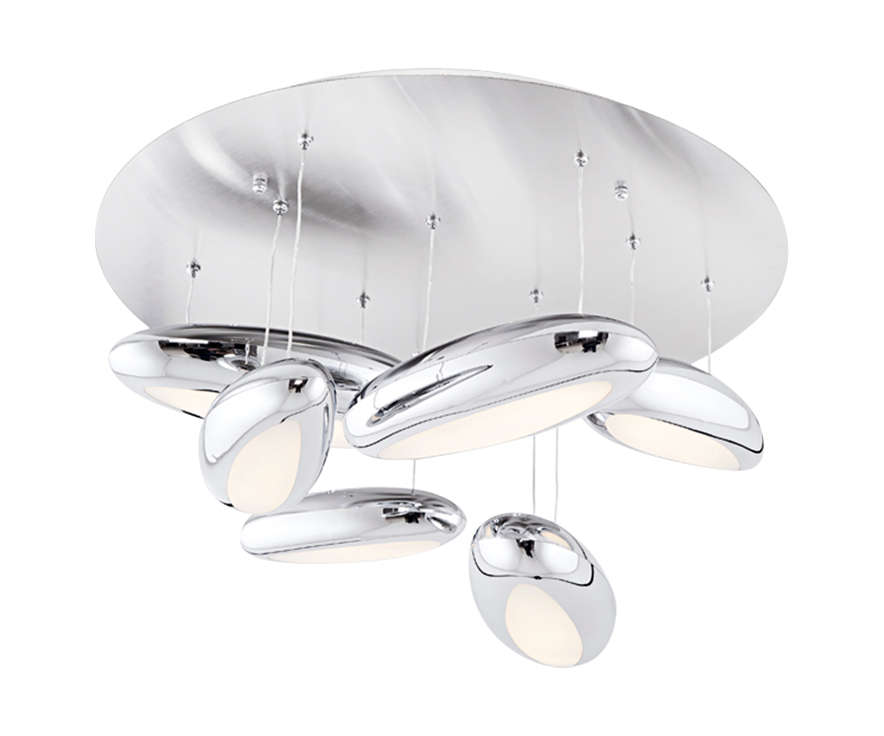 Потолочная светодиодная люстра Эго KINK Light 5620-6