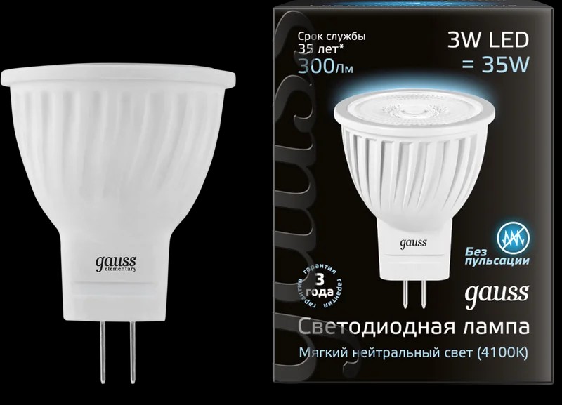 Светодиодная лампа Gauss 132517203