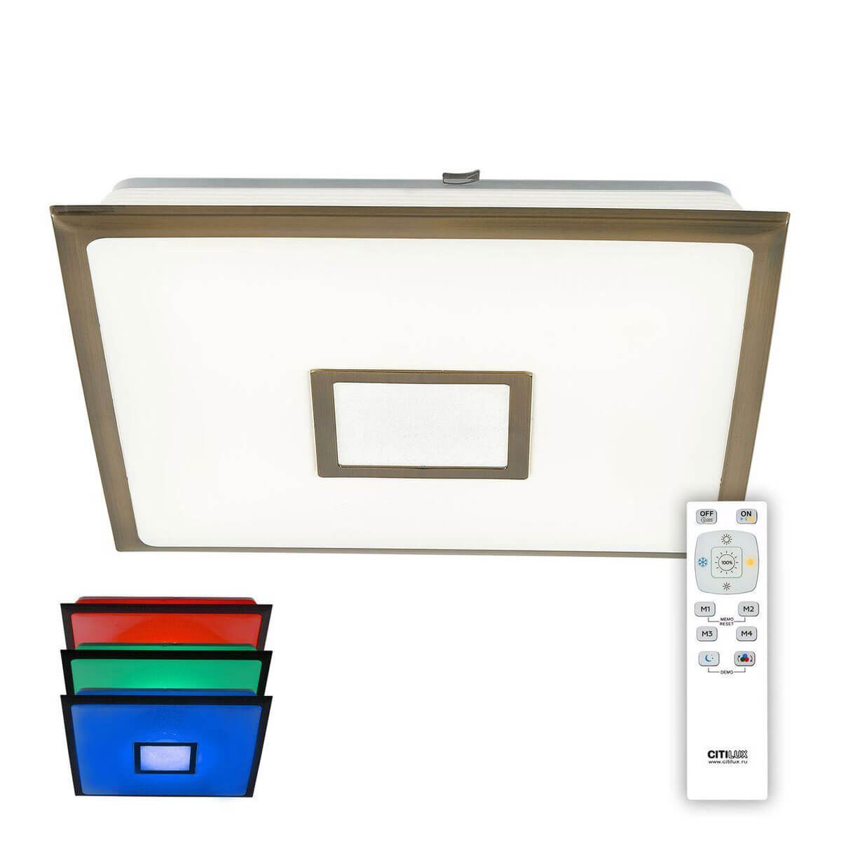 Потолочный светодиодный светильник Citilux Старлайт CL703K83RGB