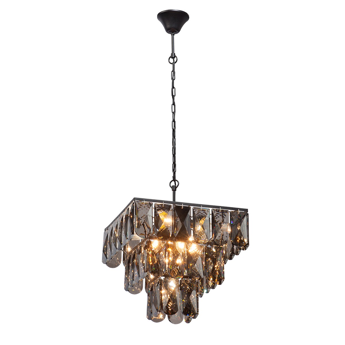 Подвесная хрустальная люстра  Vitaluce V5273-1/8+1