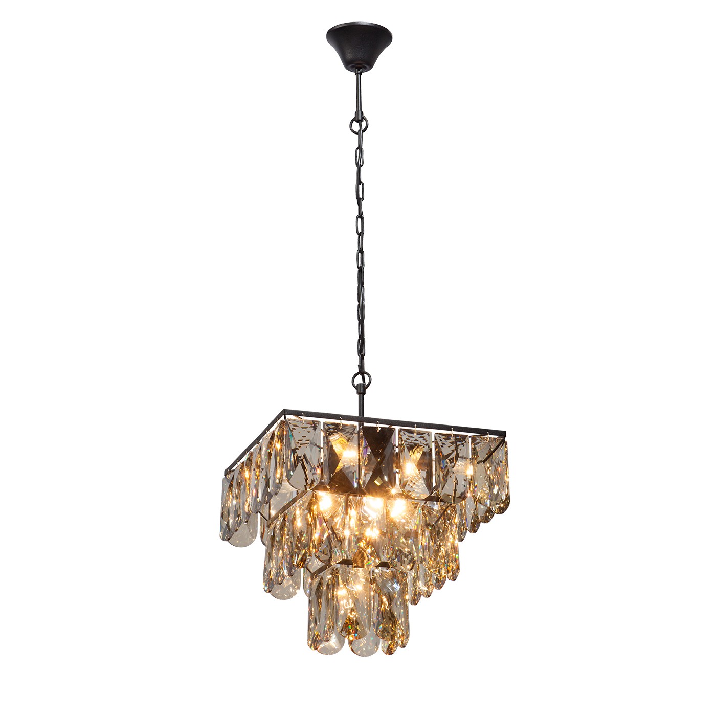 Подвесная хрустальная люстра  Vitaluce V5275-1/8+1