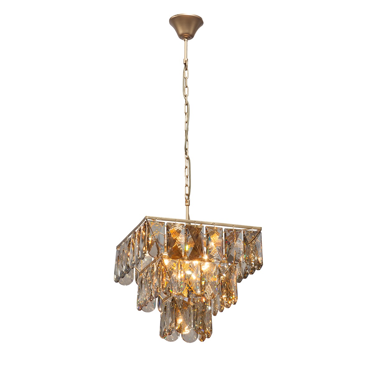 Подвесная хрустальная люстра  Vitaluce V5275-8/8+1